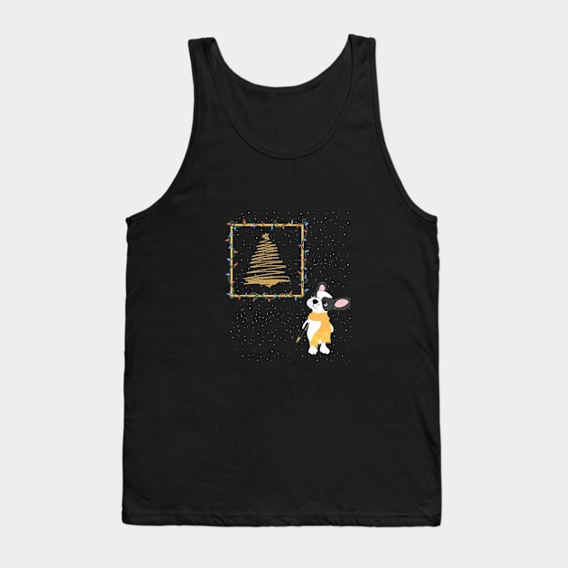 westie christmas tree dog Tank Top by GraphicsLand